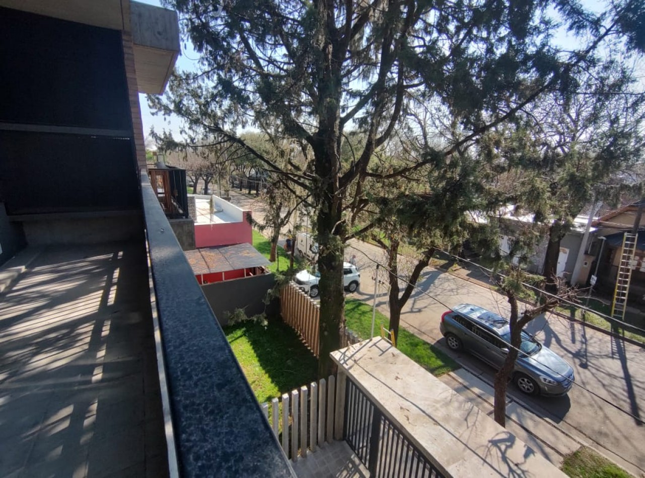 Departamento a estrenar en alquiler permanente con cochera y amenities en Funes Centro